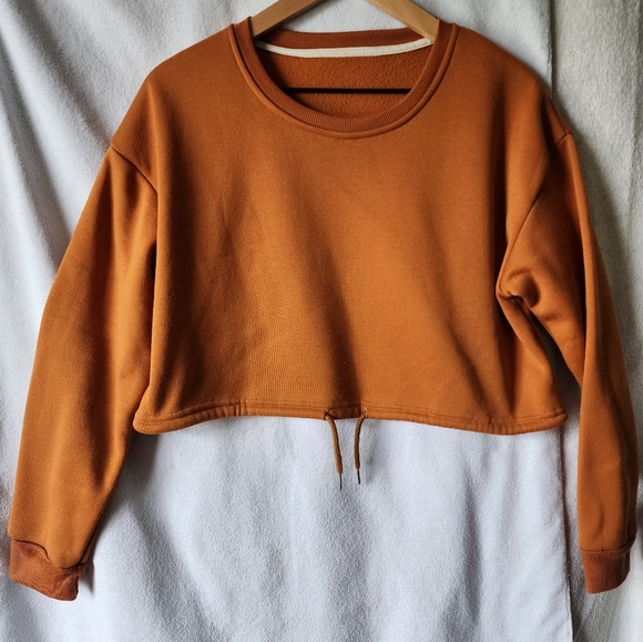 Drawstring Thermal Lined Sweatshirt - Picture 4 of 7